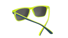Load image into Gallery viewer, Matte Navy and Neon Yellow Geode / Yellow Fast Lanes